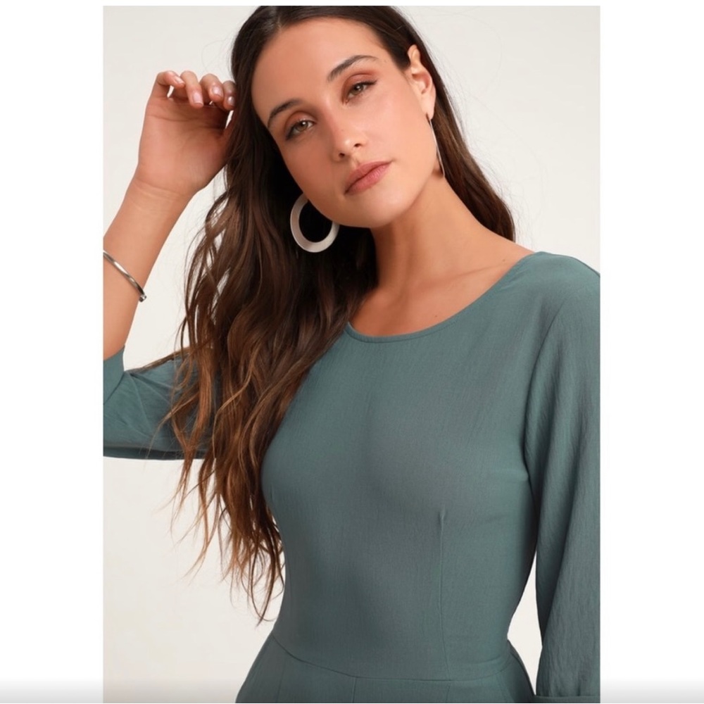 NWT Lulu’s Glam Squad Wide Leg Jumpsuit - Picture 4 of 11
